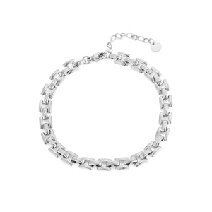 Armband vierkante schakel