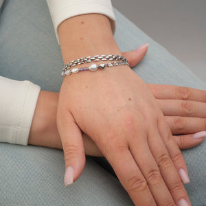 Armband vierkante schakel
