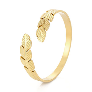 Bangle bladeren goud