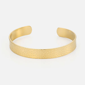 Bangle gehamerd goud