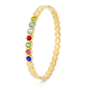 Bangle gekleurde steentjes