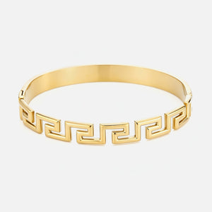 Bangle Lux pattern - Goud