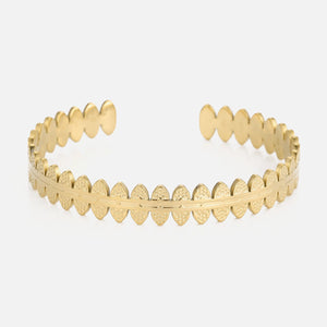 Bangle ovale vormen goud