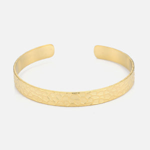 Bangle textuur goud