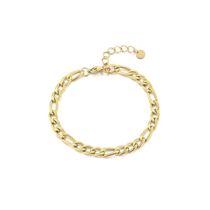 Basic armband 5mm zilver