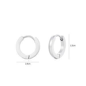 Basic creool oorbellen klein