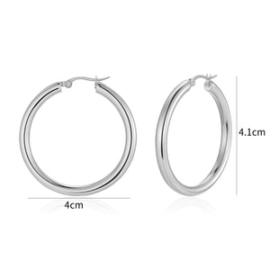 Basic hoops 4cm