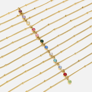 Birthstone armband