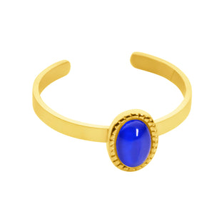 Birthstone ring goud