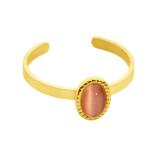 Birthstone ring goud