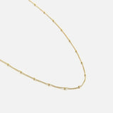 Bolletjes ketting goud