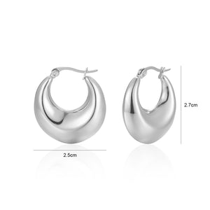 Chunky oorbellen