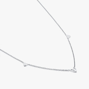 Drie hartjes ketting