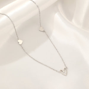 Drie hartjes ketting