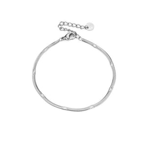Dunne motief armband