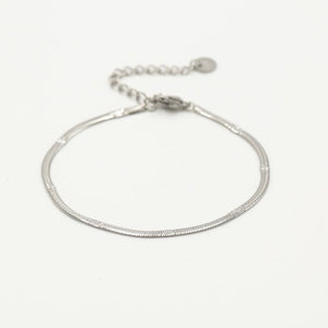 Dunne motief armband