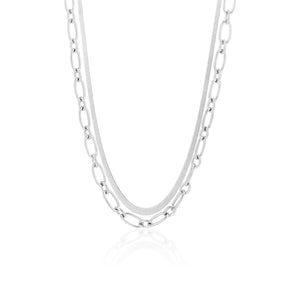 DYO Ketting tweelaags plat
