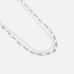 DYO Ketting tweelaags plat