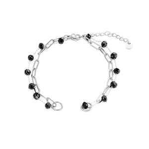 DYO Premium tweelaags armband zwart