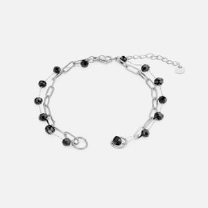 DYO Premium tweelaags armband zwart
