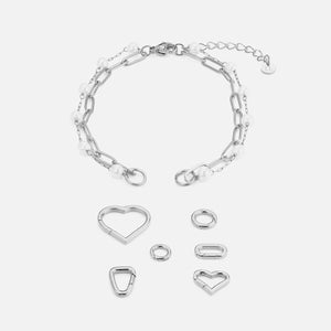 DYO Premium tweelaags parel armband