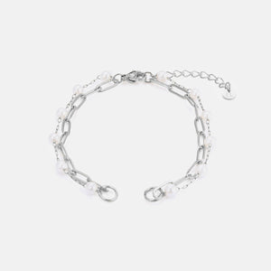 DYO Premium tweelaags parel armband