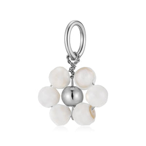 DYO Premium witte kralen bloem