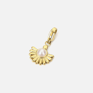 DYO Schelp met parel goud