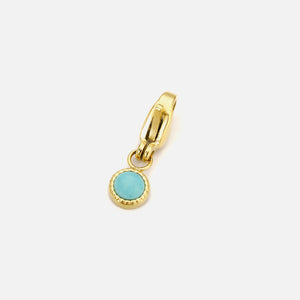DYO turquoise steen goud