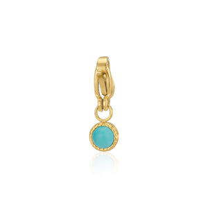 DYO turquoise steen goud