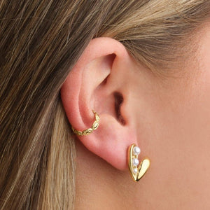 Ear cuff boho circkel goud