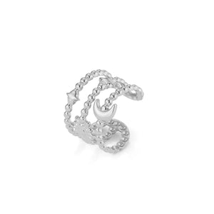 Ear Cuff Cosmos zilver