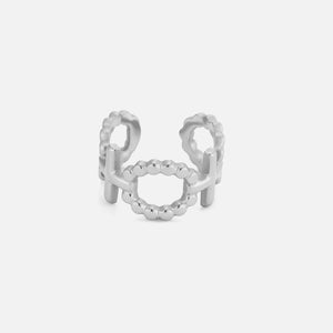 Ear cuff dubbel ringpatroon