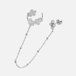 Ear cuff ketting bloemen