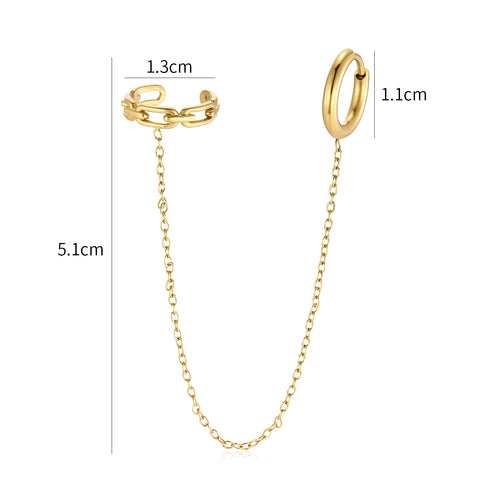 Ear Cuff ketting schakels