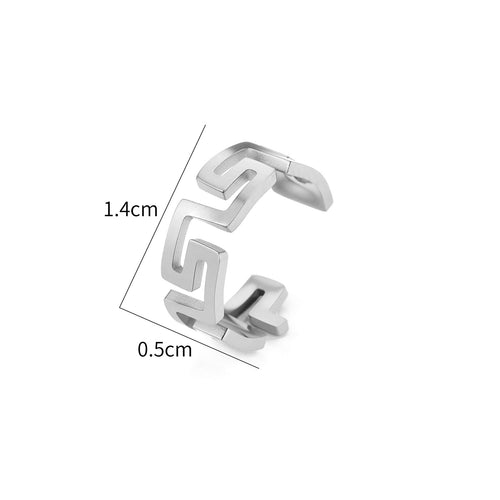Ear cuff lux patroon