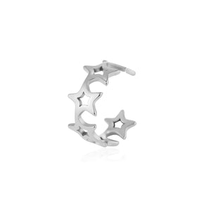 Ear cuff verbonden sterren