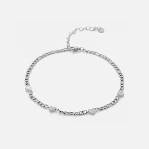 Enkelband figaro hartjes