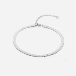 Enkelband platte schakel 4mm