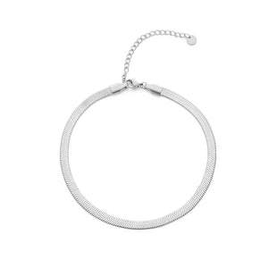 Enkelband platte schakel 4mm