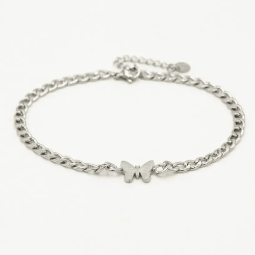 Butterfly ankle strap