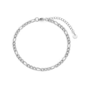 Figaro armband 4mm