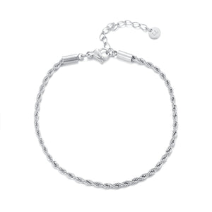 Gedraaide armband 2mm