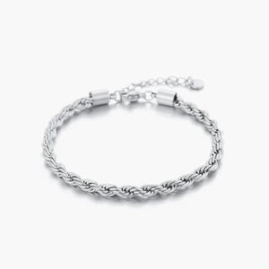 Gedraaide armband 4mm
