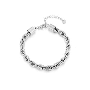 Gedraaide armband 6mm