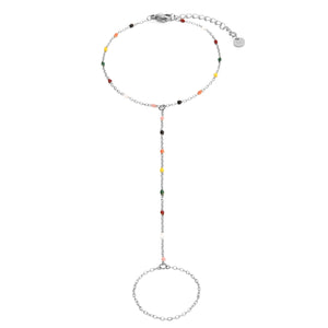 Hand Chain gekleurde kralen