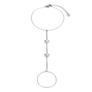 Hand Chain hartjes
