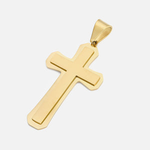 Hanger groot Kruis - Goud