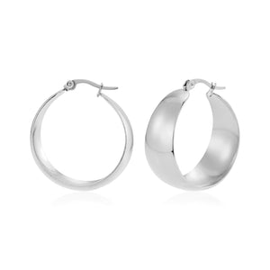 Hoops breed zilver