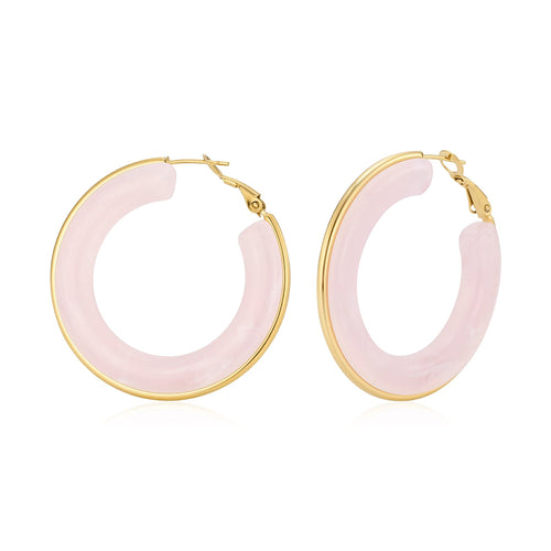 Hoops groot roze